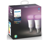 Philips Hue White and color ambiance Żarówka 2xE27 800lm - 436028 - zdjęcie 3